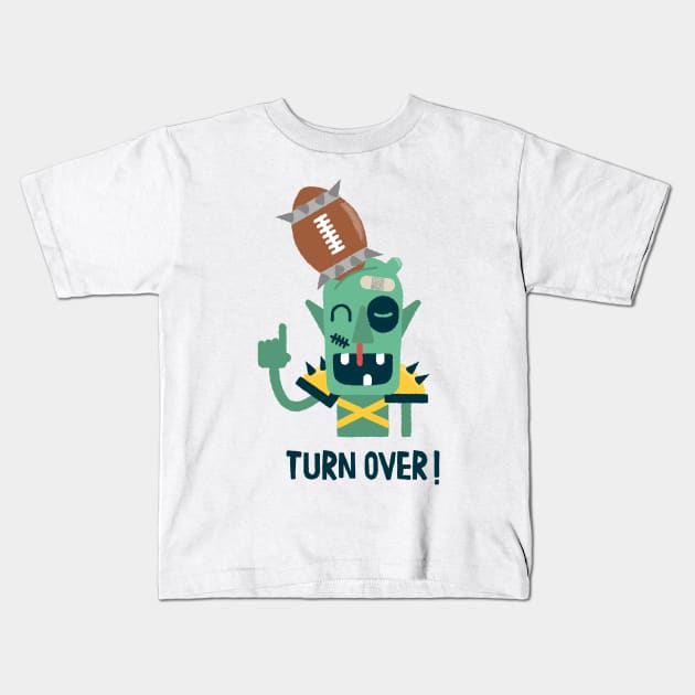 Turn over Kids T-Shirt by Alex_Kidd